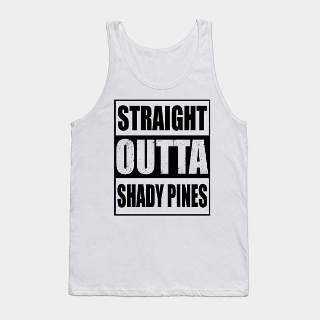 Golden Girls. Straight Outta Shady Pines. Tank Top by KsuAnn